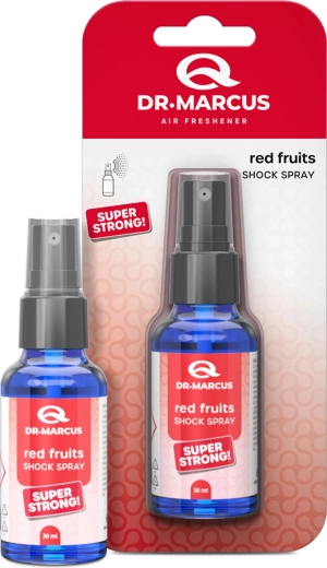 Dr. Marcus Shock Spray osvěžovač vzduchu s vůní červeného ovoce