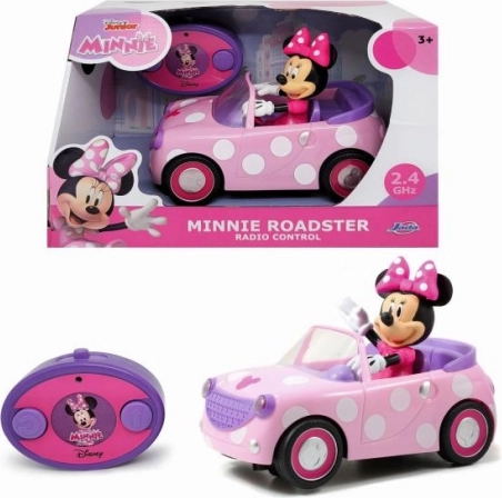 Disney Minnie Mouse růžový dálkově ovládaný kabriolet