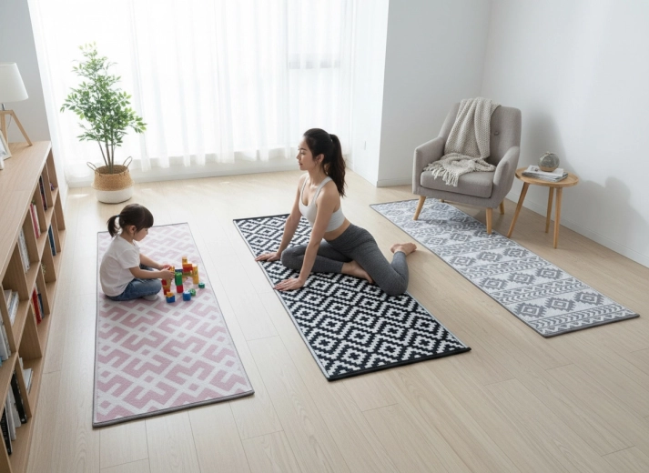 Pohodlí pro relax, cvičení i dětskou hru