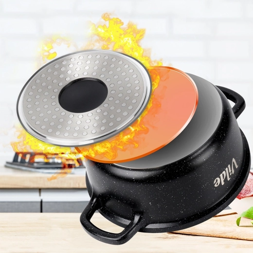 Indukční dno pro rovnoměrné zahřívání