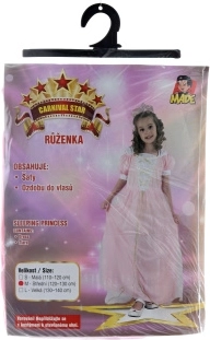 Šaty princezna Růženka pro děti 120–130 cm
