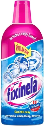 Fixinela růžová čistič na rez a vodní kámen 500 ml