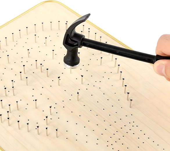 Předvrtané body a snadné zatloukání