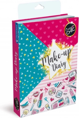 Crazy Chic tajný deník s make-up paletkou