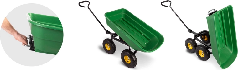 Vyklápěcí korba pro rychlé vysypání