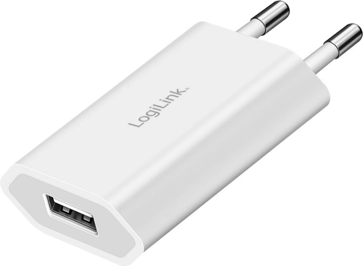 Síťová nabíječka USB‑A 5 W (5 V/1 A) LOGILINK