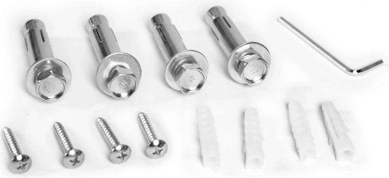 Pevná instalace a odolné materiály