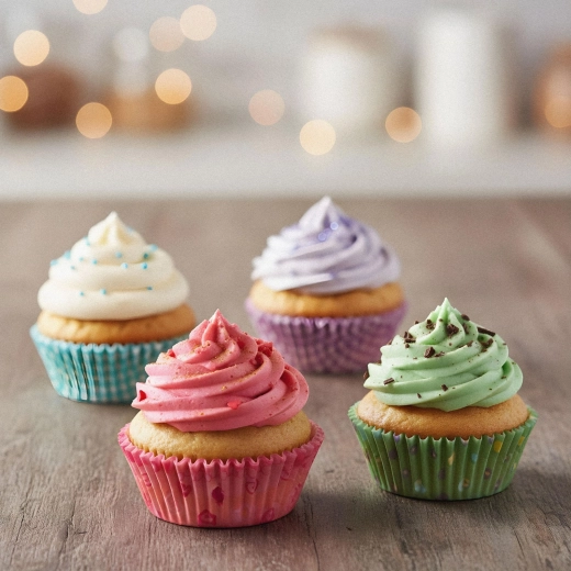 Sada papírových košíčků na muffiny baby – 100 kusů