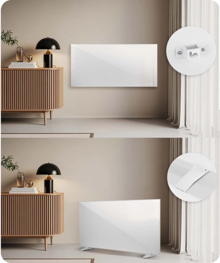 Flexibilní instalace: stěna, strop i volně stojící