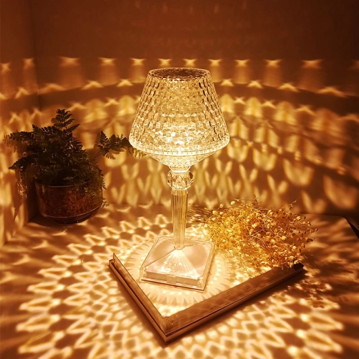 Okouzlující křišťálové vzory světla