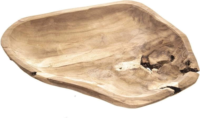 Mísa z týkového dřeva 35 × 20 × 4 cm