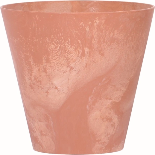 Květináč Tubus beton effect terakota 25 cm
