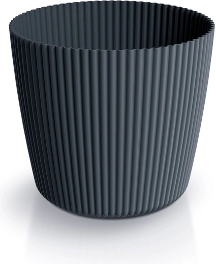 Květináč kulatý Milly 12,9 cm antracit