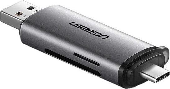 Čtečka paměťových karet Ugreen USB 3.0 a USB-C pro SD a microSD