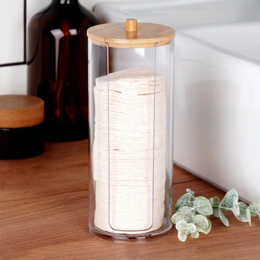 Přírodní bambusové víčko proti prachu