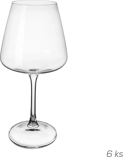 Sklenice Corvus na víno 360 ml, sada 6 ks