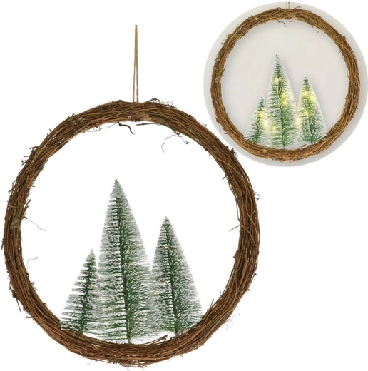 Teplé LED světlo pro sváteční atmosféru