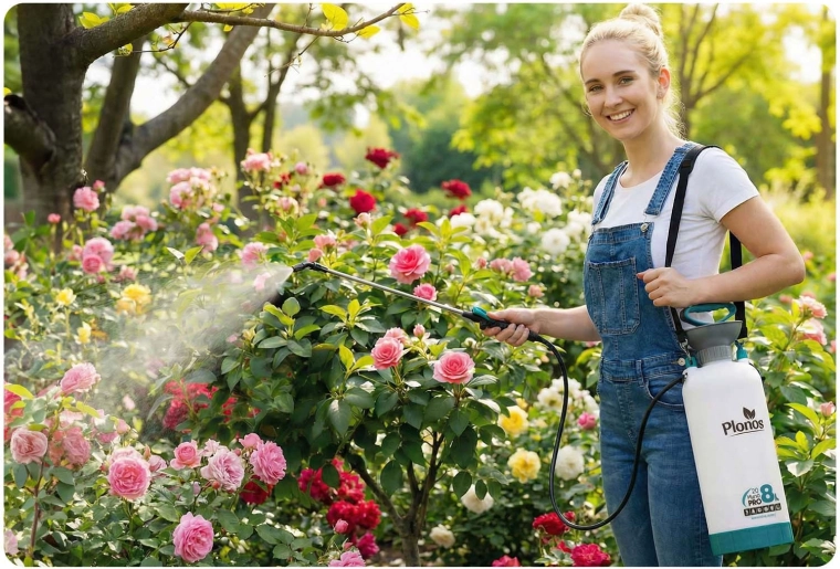 Pohodlné nošení a práce mezi záhony