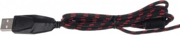 Ergonomický tvar a odolný opletený kabel