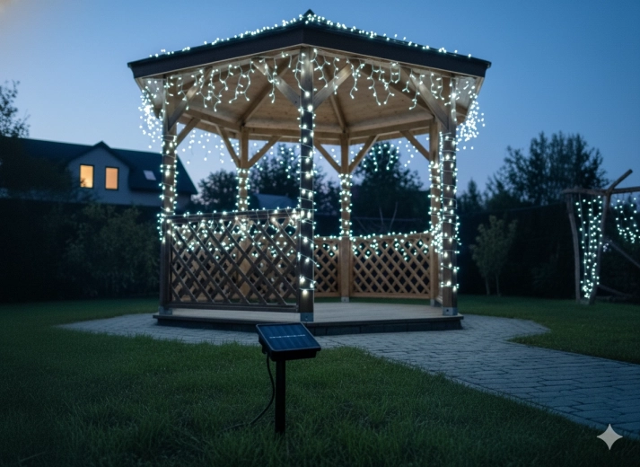 200 LED na 20 metrech pro působivou záři