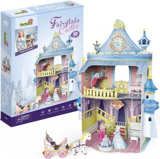 CubicFun 3D puzzle pohádkový zámek, 81 dílků