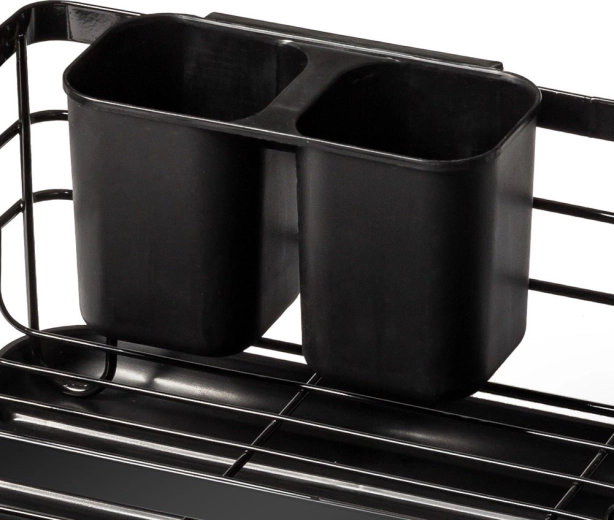 Dvoukomorový košík na příbory, uvnitř i zvenčí