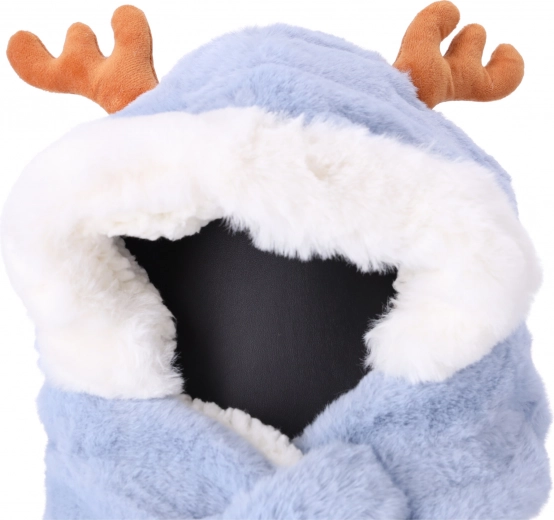 Měkký plyš s hebkým lemováním