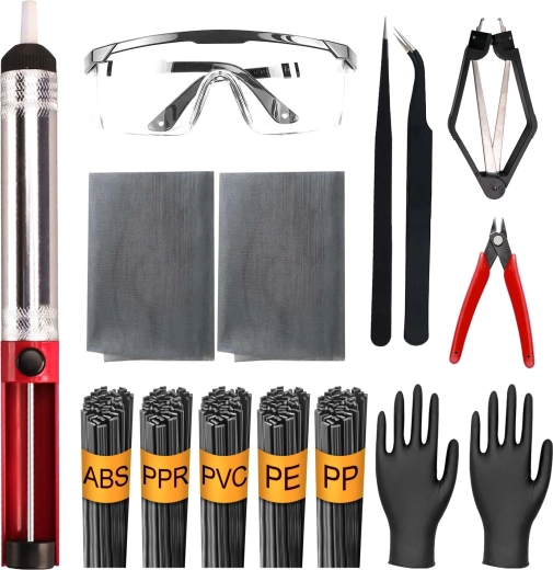 Sada pro pájení a opravy plastů Sol-eq