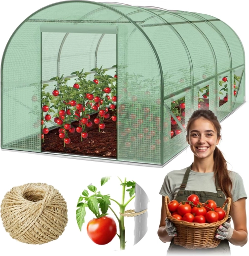 Zahradní fóliovník tunel 2,5 × 4 m (10 m²) Plonos