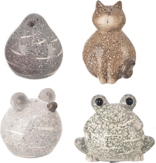 Keramické zvířátko 14 cm (mix 4 variant)