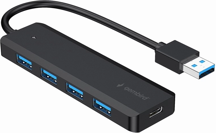 4portový USB 3.1 hub s externím napájením přes USB‑C