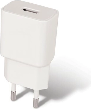 Síťová nabíječka Maxlife MXTC-01 s USB 1 A a micro USB kabelem, bílá - 1 kus