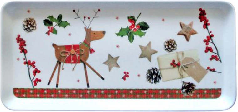 Servírovací tác TORO se sobem 35 × 16,5 cm