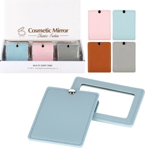 Kapesní zrcátko v pastelových barvách