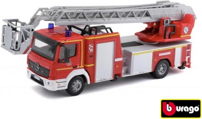 Bburago hasičský vůz MERCEDES‑BENZ Atego 1:50