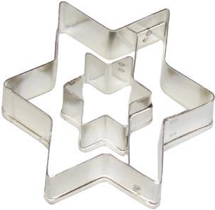 Vykrajovátko na cukroví hvězda s hvězdičkou
