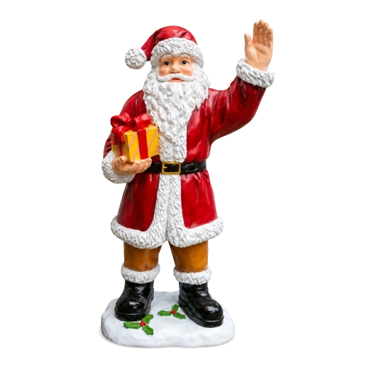 Vánoční dekorace figurína Svatý Mikuláš 158 cm - 1 kus