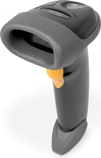 Drátová čtečka čárových kódů 1D a 2D s USB-RJ45 kabelem a stojánkem