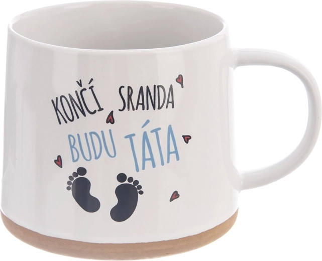Keramický hrnek „Budu táta“ 0,63 l