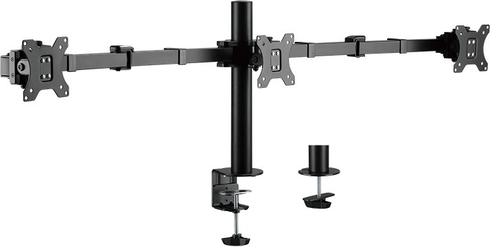 LogiLink stolní držák pro 3 monitory 17–27 palců
