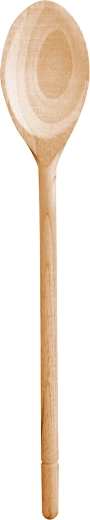 Dřevěná oválná vařečka 40 × 5,5 cm z bukového dřeva