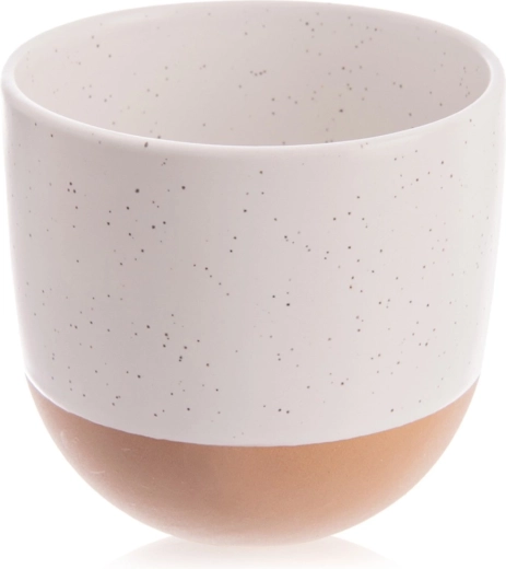 Keramický hrnek Orion 290 ml bílý s tečkami