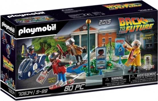 PLAYMOBIL BACK TO THE FUTURE II: pronásledování na hoverboardu