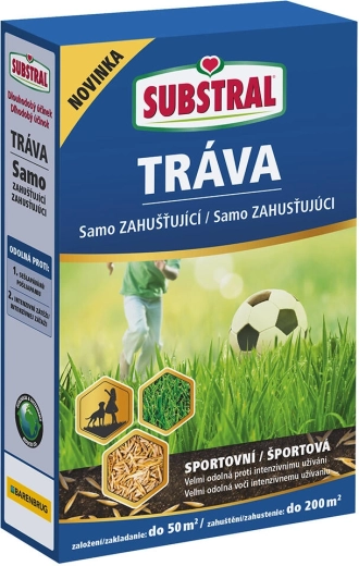 Samozahušťující sportovní travní směs EVERGREEN 1 kg