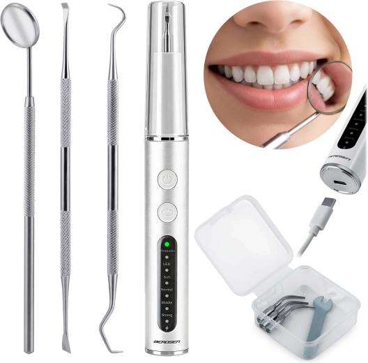 Ultrazvukový skaler na zuby se 4 režimy a LED BERDSEN BD-251