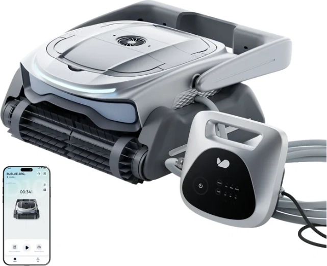 Robotický čistič bazénu Bublue D10P s inteligentním trasováním