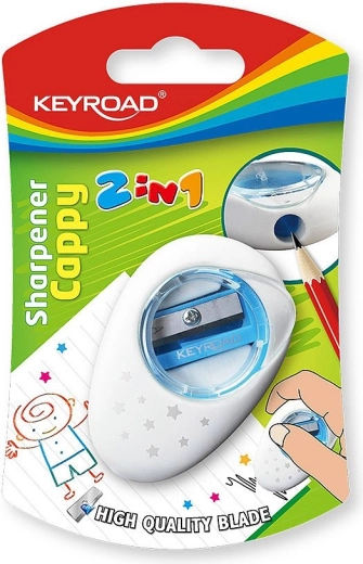 Ořezávátko s gumou KEYROAD Cappy 2v1