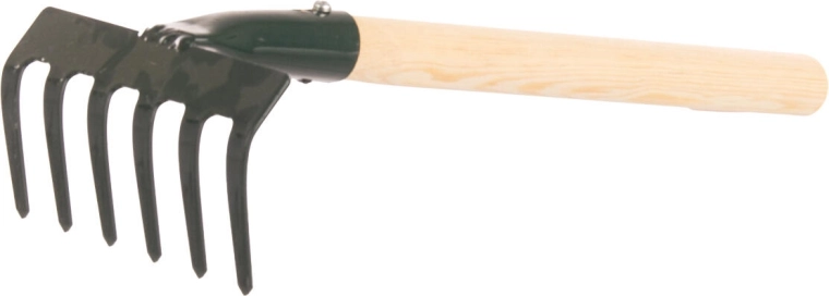 Profi hrabičky s násadou 27 cm (6 hrotů)