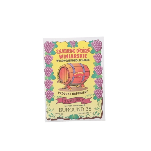 Vinařské kvasinky Burgund pro červené víno