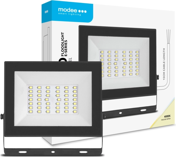 Modee LED reflektor E-series Slim 30 W, 120°, 2400 lm, neutrální bílá